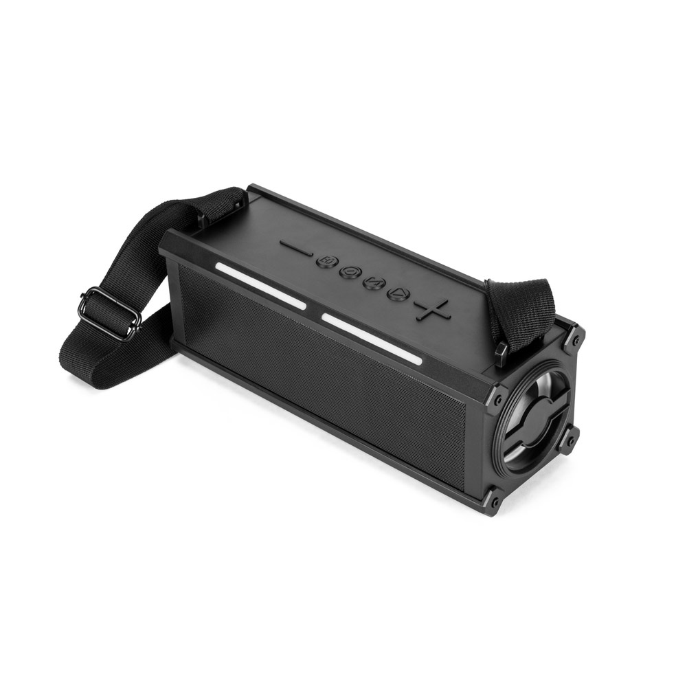 Timberlake. 16W portable speaker with 6h of battery life in ABS