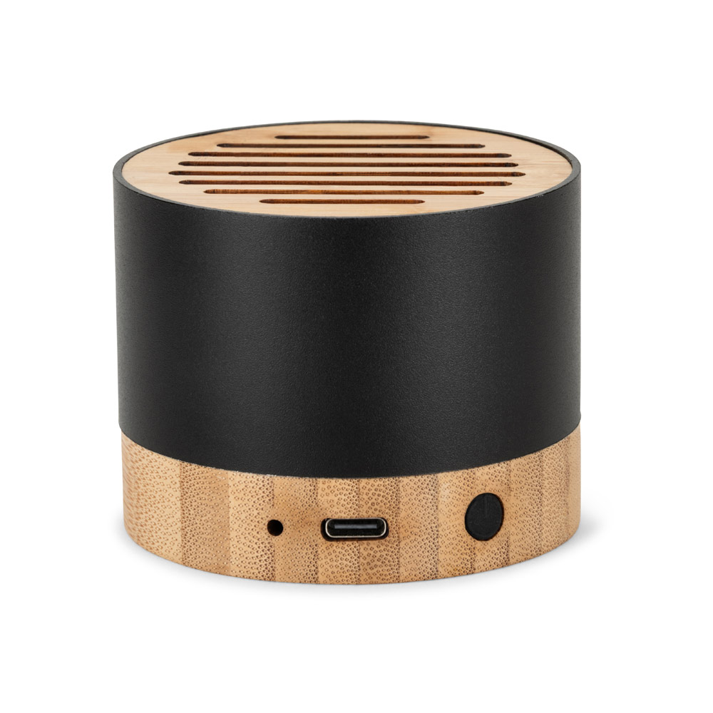 FERDINAND. Portable speaker made of recycled aluminum (100% rAL) with 3 hours of battery life
