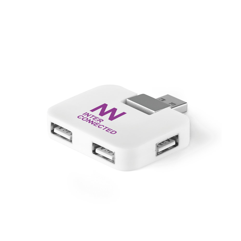 JANNES. HUB with 4 USB-A ports in ABS