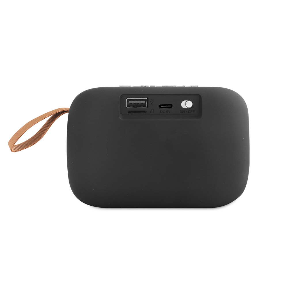 GANTE. Portable 3W speaker with 2h battery life in polyester and ABS