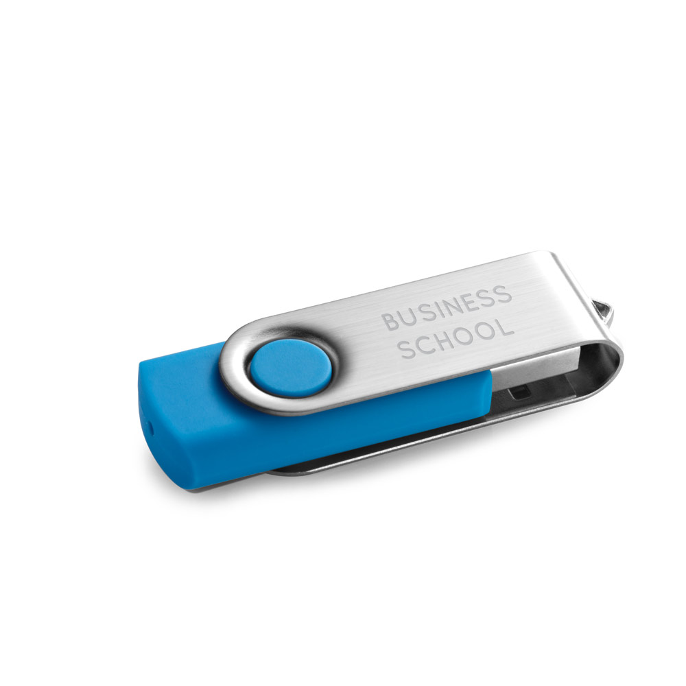 CLAUDIUS 16GB. 16 GB USB flash drive with metal clip