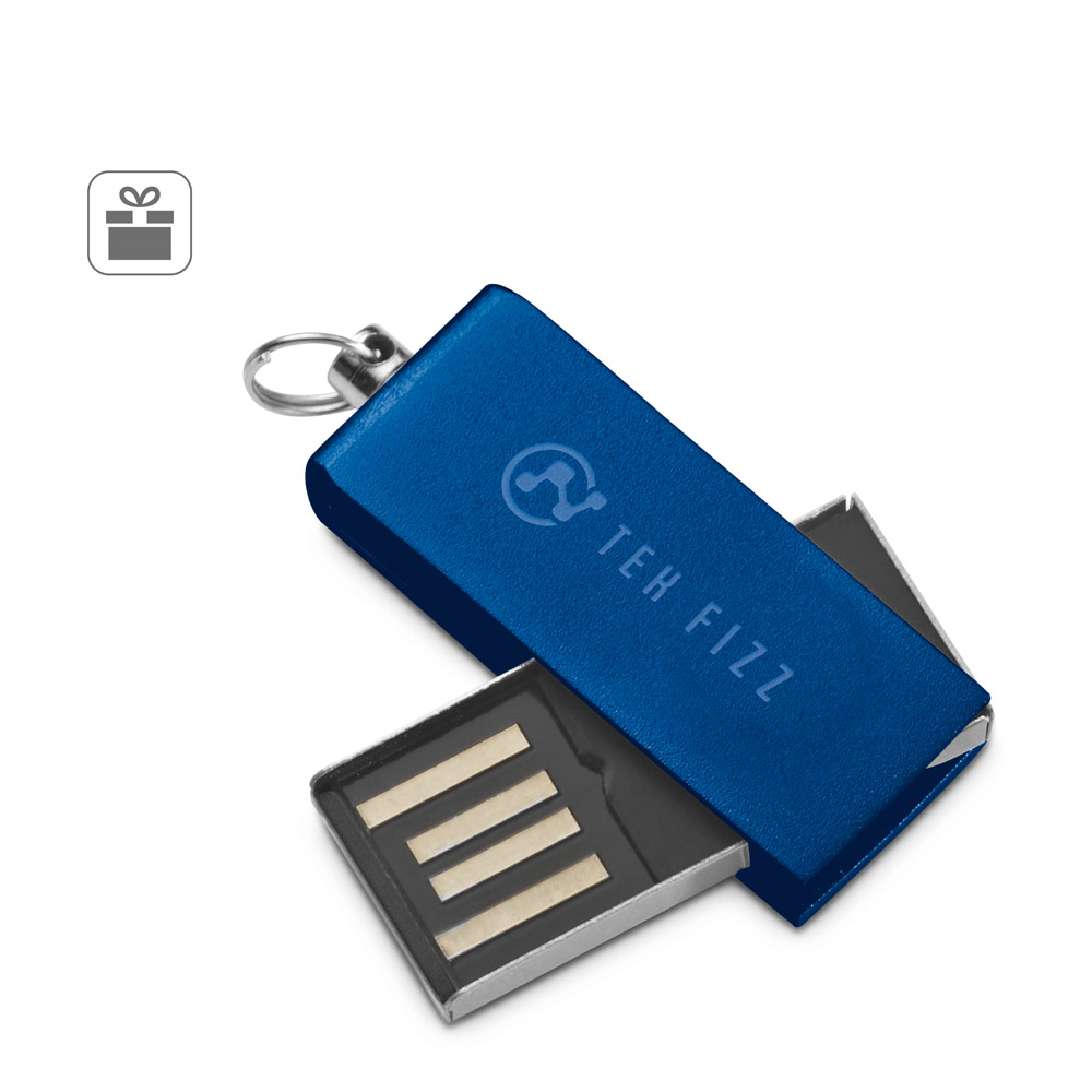 SIMON 8GB. 8GB UDP mini pen drive in aluminium