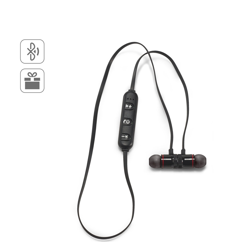 OTTO. Wireless magnetic earphones with 3 hours of battery life on recycled ABS (100% rABS)