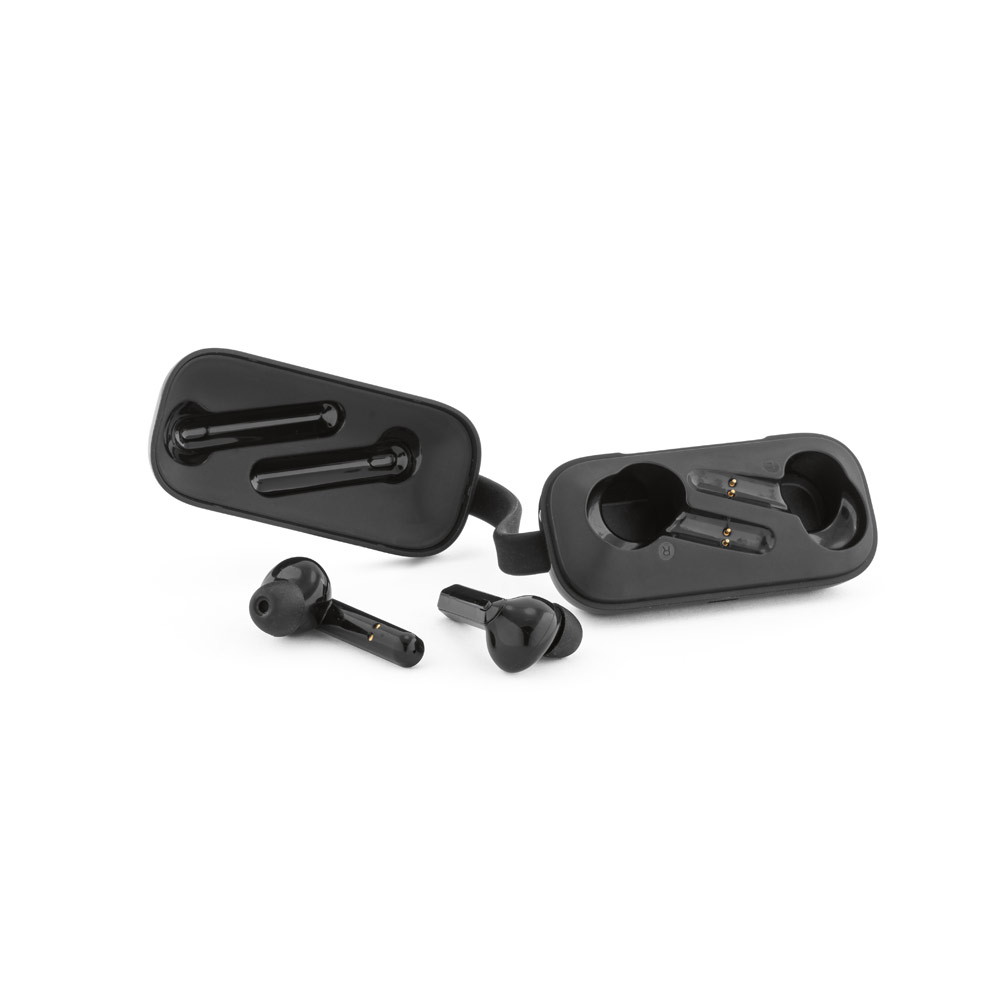BOSON. Recycled ABS (100% rABS) wireless earphones with 3-hour battery life