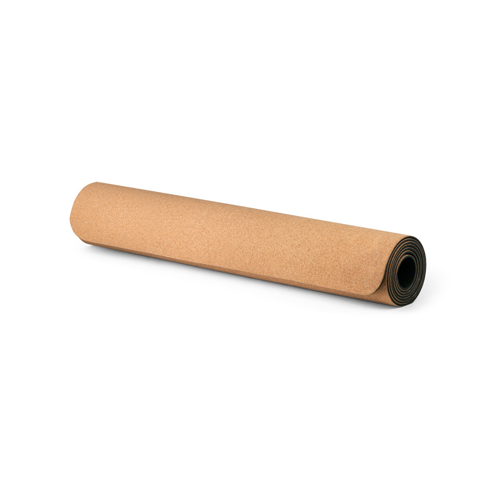 GERES. Exercise mat for yoga made of cork and TPE. Up to 3.7 mm thick