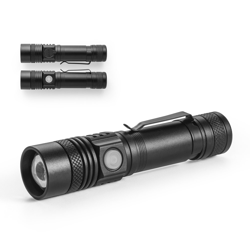 UNGAR. 5 W rechargeable recycled aluminium (100% rAL) torch
