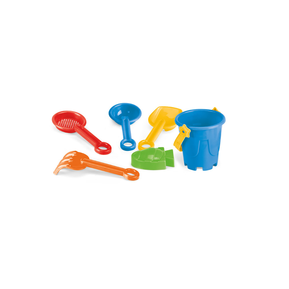 VALLARTA. PP beach bucket with 5 accessories