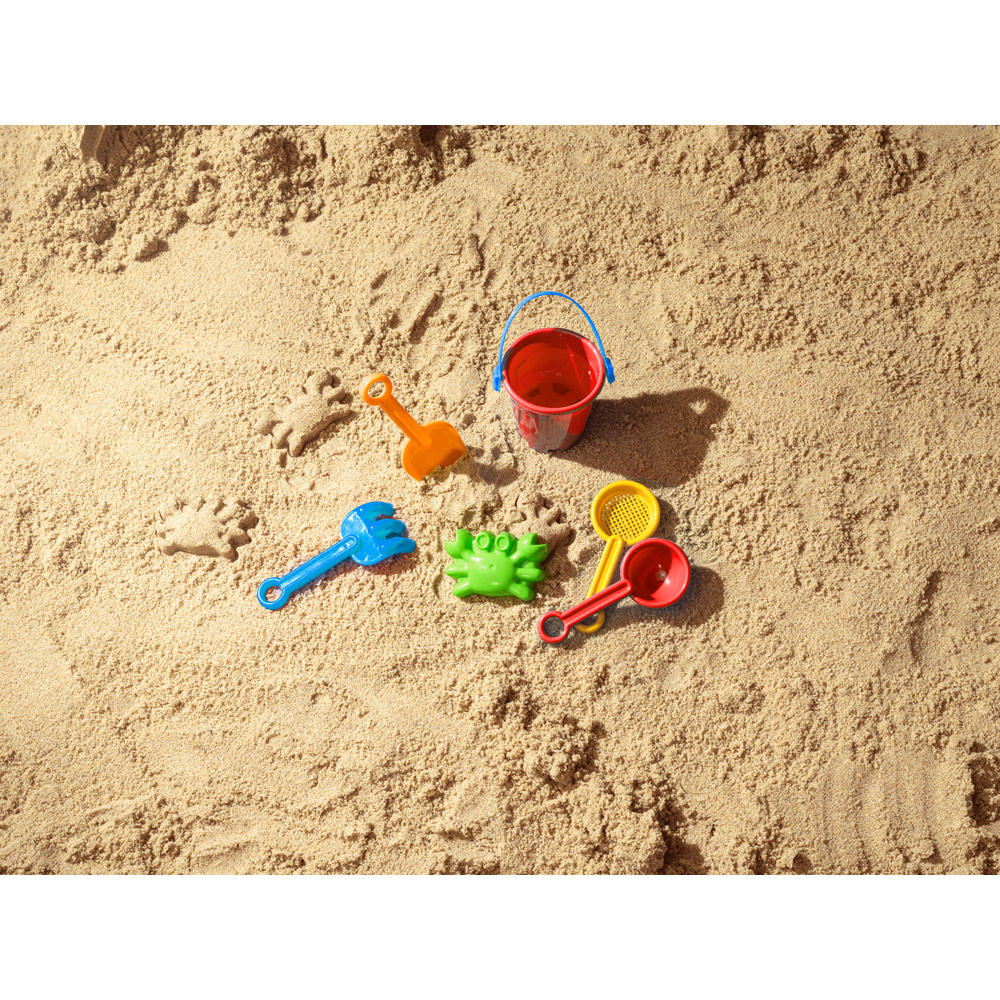 VALLARTA. PP beach bucket with 5 accessories