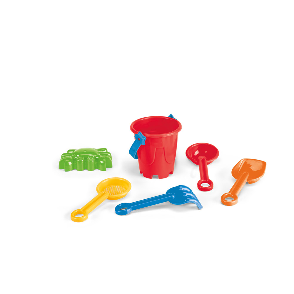 VALLARTA. PP beach bucket with 5 accessories
