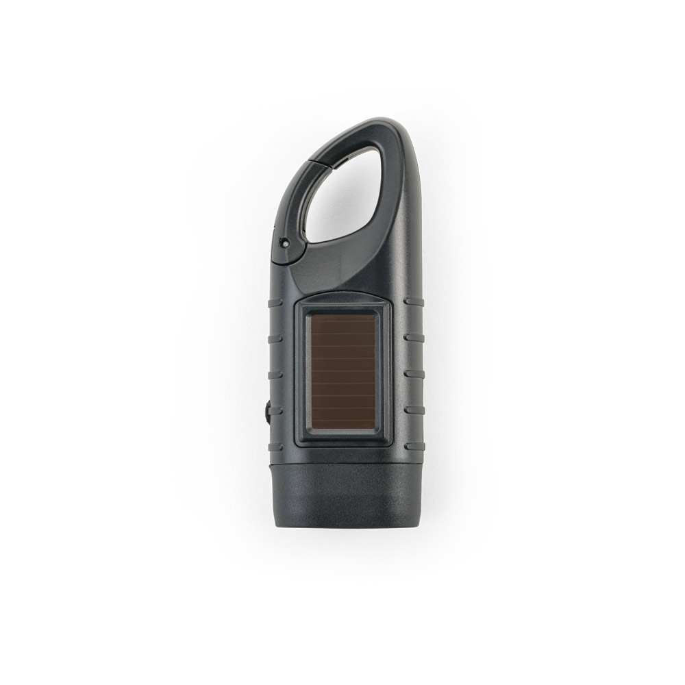 SOLARKY. Compact 0'5 W ABS torch with 3 white LEDs with 90 lumens