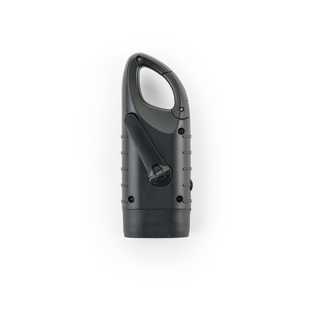 SOLARKY. Compact 0'5 W ABS torch with 3 white LEDs with 90 lumens
