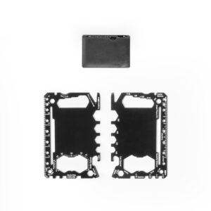 PEEBLES. Stainless steel multifunction card with 20 functions