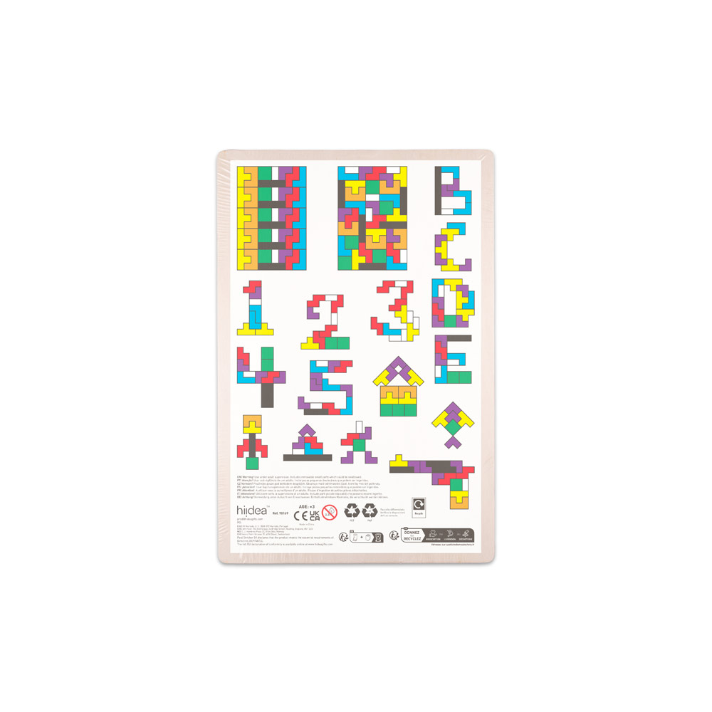 MOKI. Construction and interlocking game made of plywood
