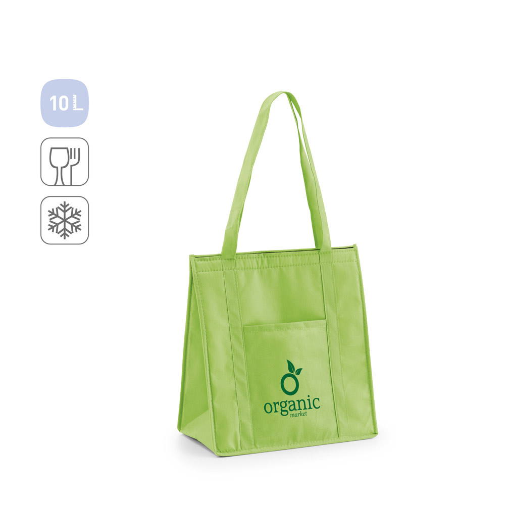 ROTTERDAM. Non-woven Cooler bag (80 g/m²)
