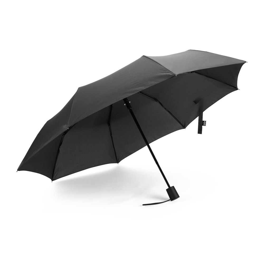 SKYLAR. 2-in-1 umbrella with recycled polyester shopping bag included