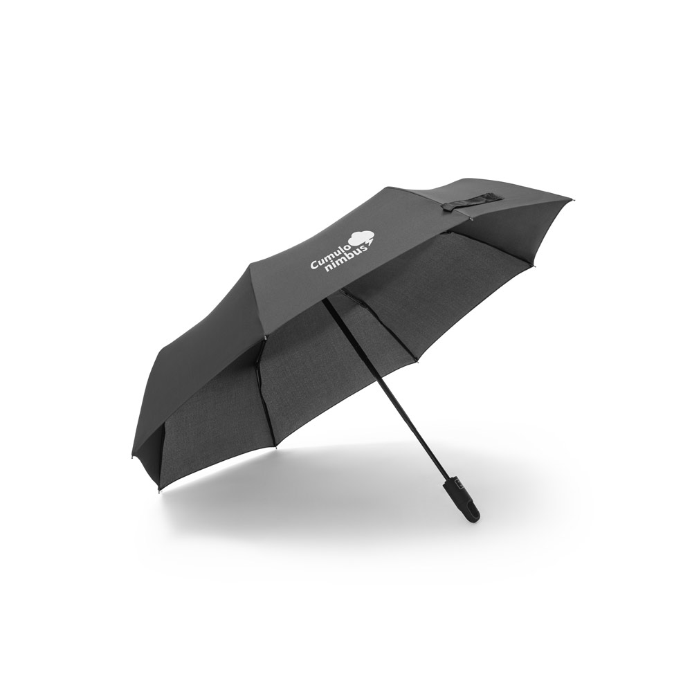 GUSTAVO. Recycled polyester (100% rPET) 190T pongee umbrella with automatic opening and closing