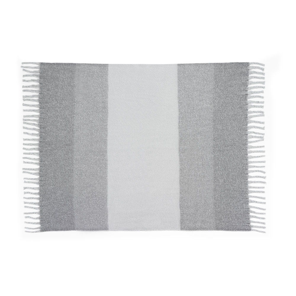COMFY. Blanket in recycled polyester (100% rPET) (300 g/m²), with a mohair feel