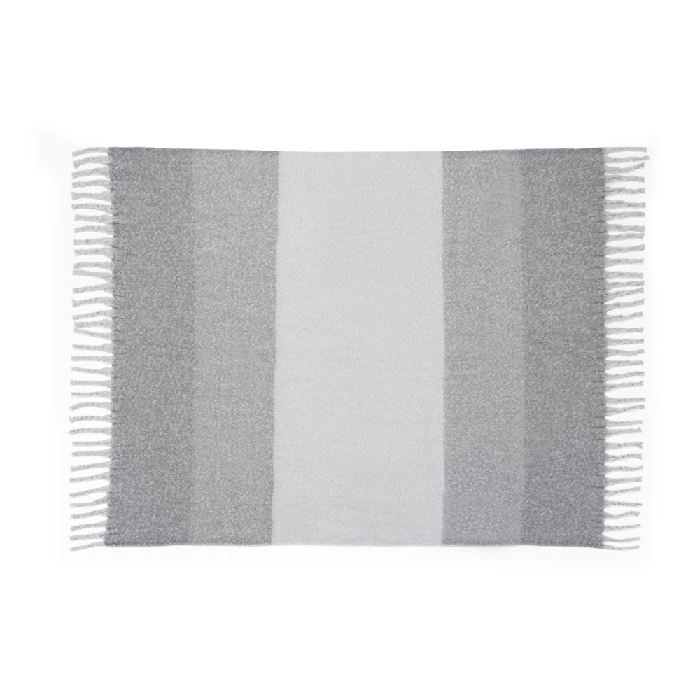COMFY. Blanket in recycled polyester (100% rPET) (300 g/m²), with a mohair feel